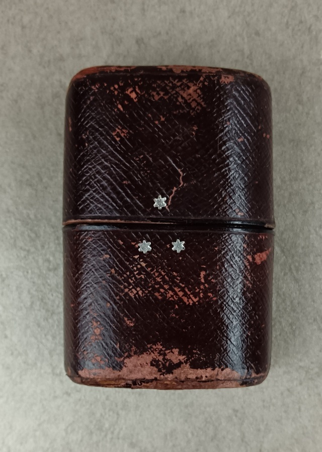 Victorian Folding Campaign Cutlery Set in Morocco Leather Case (4).jpg